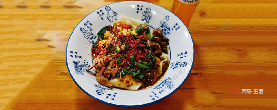 how did biangbiang noodles come about